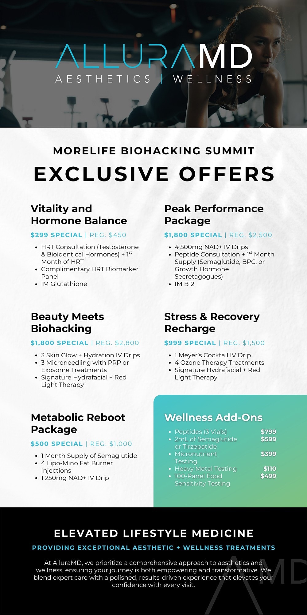 Event flyer for beauty and self-care celebration.