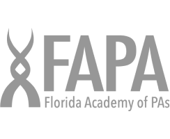 FAPA logo, Florida Academy of PAs