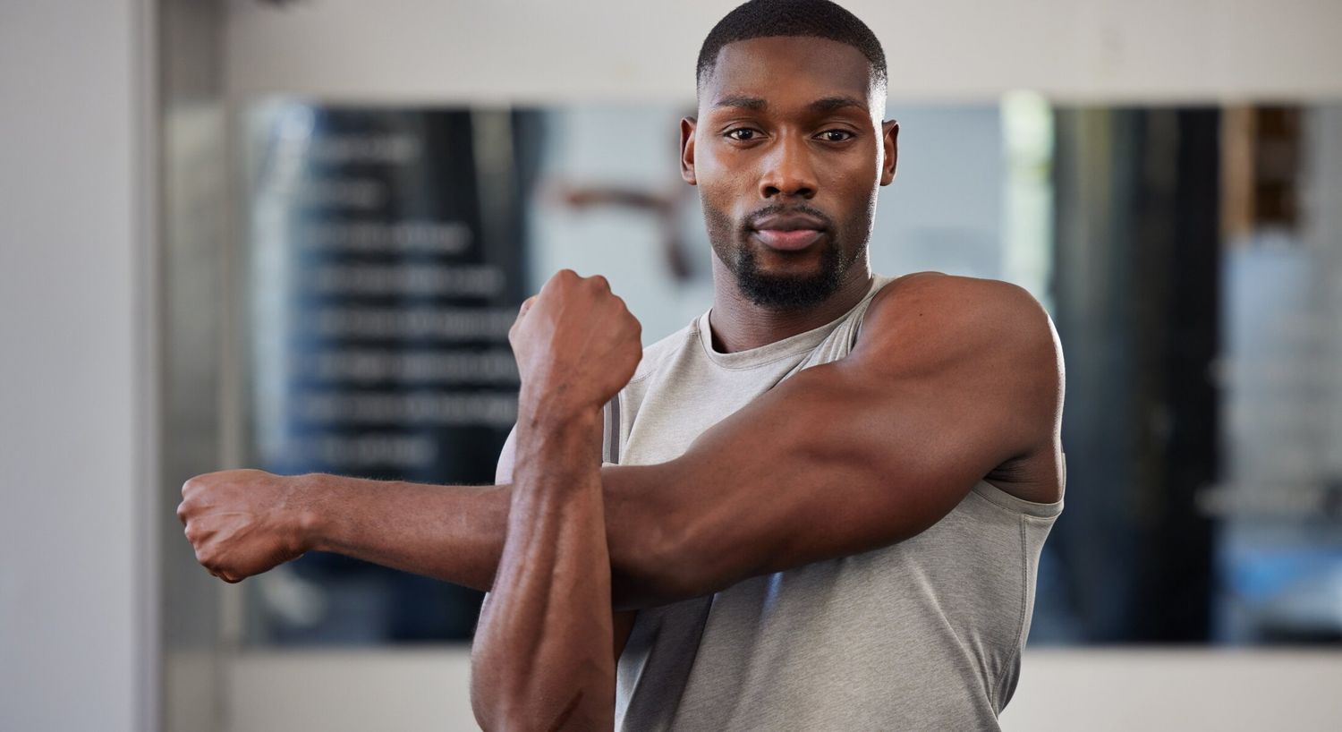 Brainstorm IV therapy patient model stretching his arms